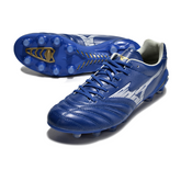 Mizuno Morelia Neo IV Pro FG Blue and White Football Boots